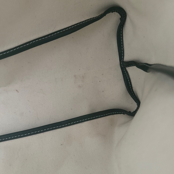 Goyard Green Chevron Tote Bag - Picture 10 of 10